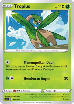 Tropius (Challenge V Starter Deck 009/156)