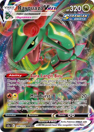 Rayquaza VMAX (VSTAR Universe 108/172)