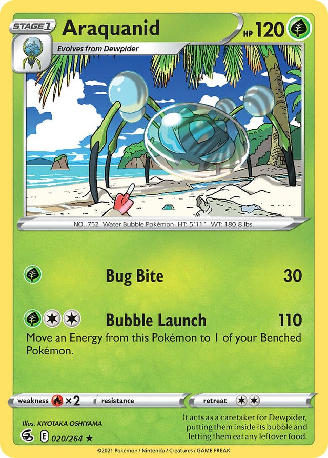 020/264 Araquanid FST Rare