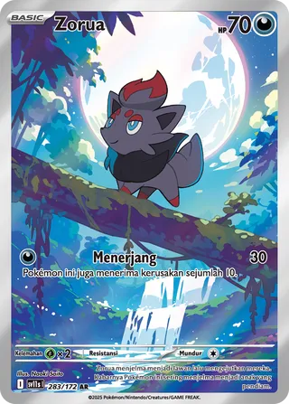 Zorua (Black & White 283/172)