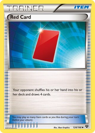 Red Card (XY 124/146)