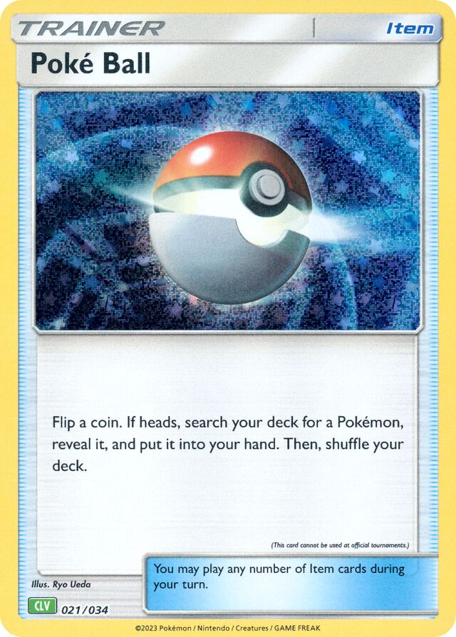 Poké Ball Venusaur & Lugia ex Deck 021/034