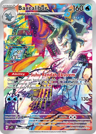 Baxcalibur (Snow Hazard 077/071)