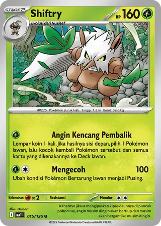 Shiftry (Mega Evolution 015/126)