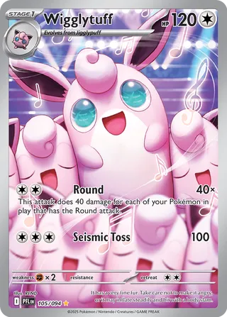 Wigglytuff (Phantasmal Flames 105/094)