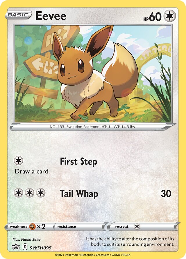 SWSH095 Eevee SSP PROMO