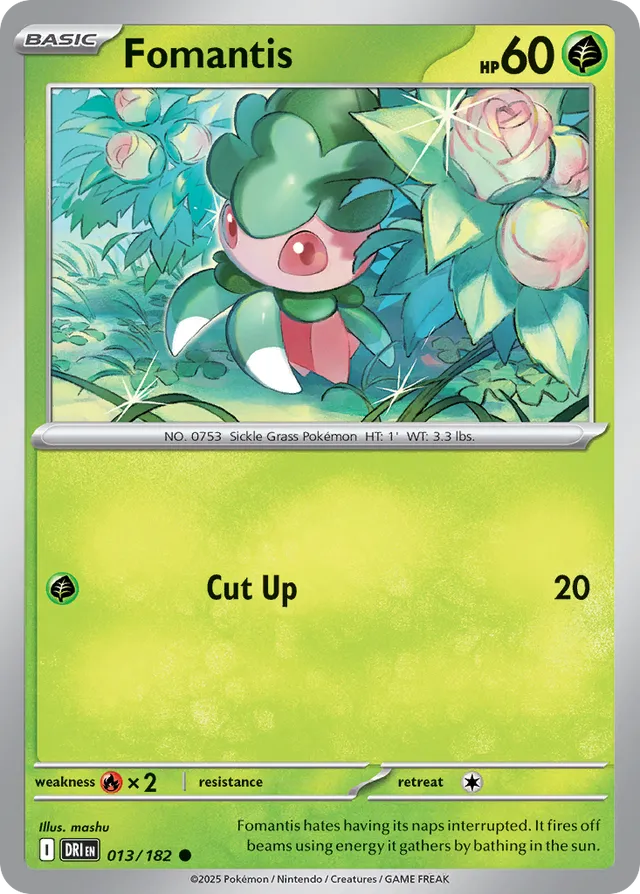 Fomantis Destined Rivals 013/182 Common