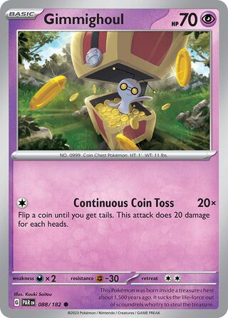 Gimmighoul (Paradox Rift 088/182)