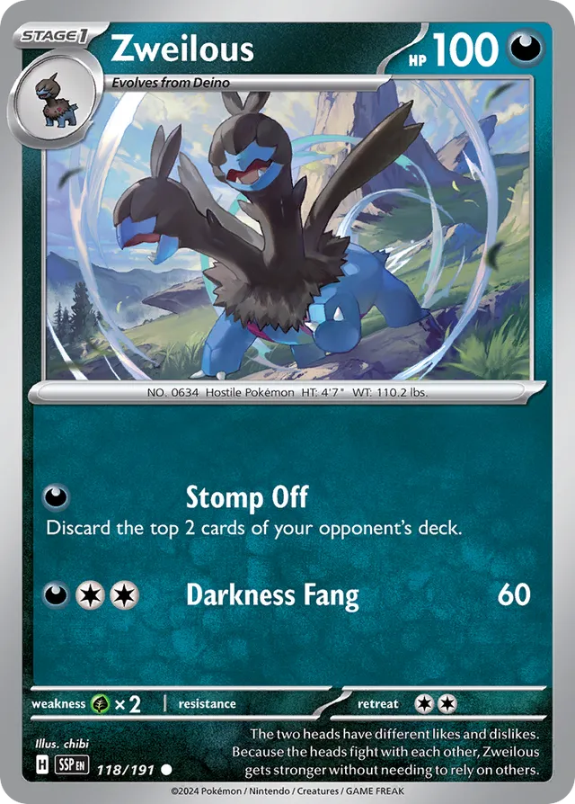 Zweilous Surging Sparks 118/191 Common