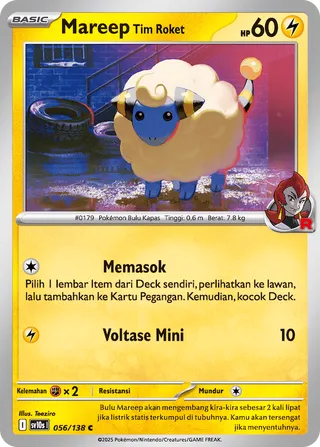 Team Rocket's Mareep (Presence of Champions 056/138)