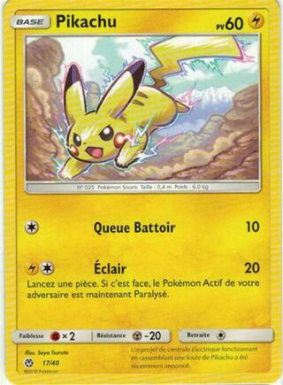 Pikachu (McDonald's Collection 2018 (French) 17/40)