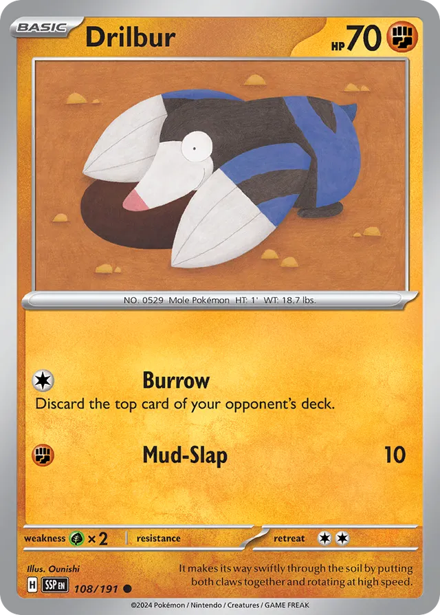 108/191 Drilbur SSP Common