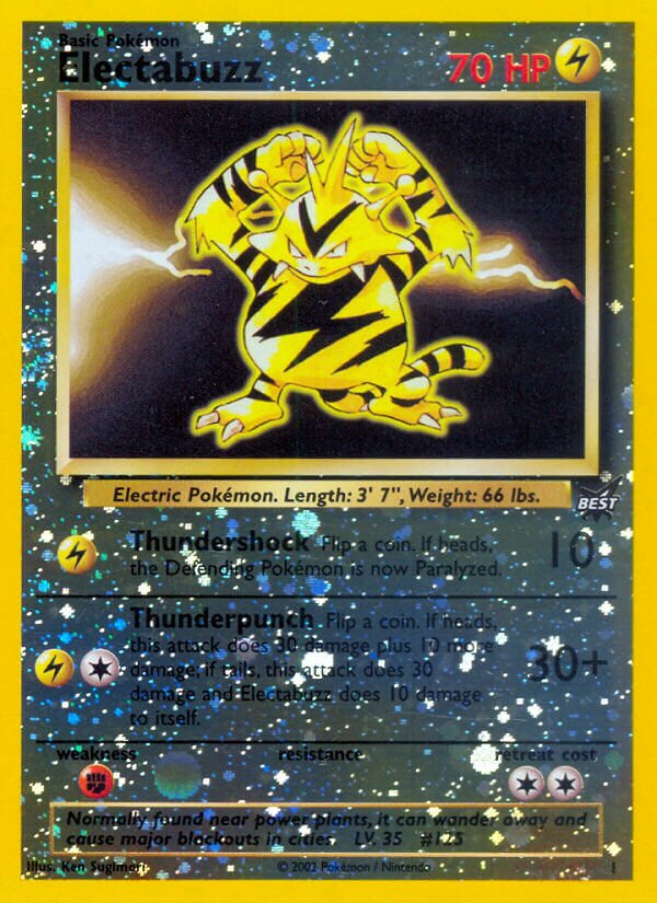 Electabuzz Best of Game 1