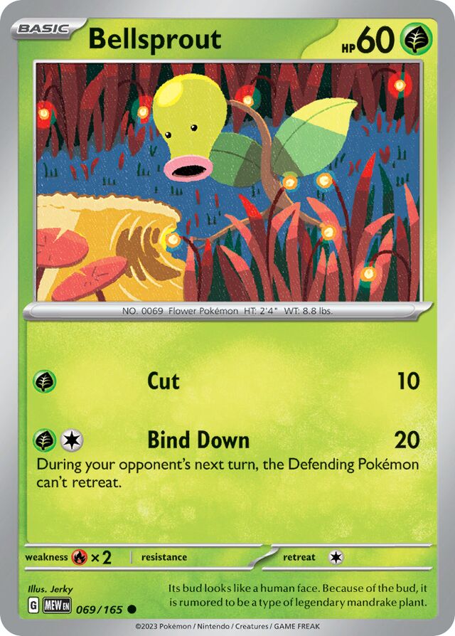 069/165 Bellsprout MEW Common