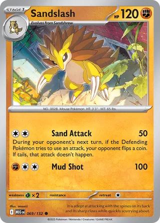 069/132 Sandslash MEG Common