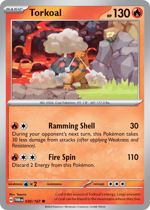 030/167 Torkoal TWM Common