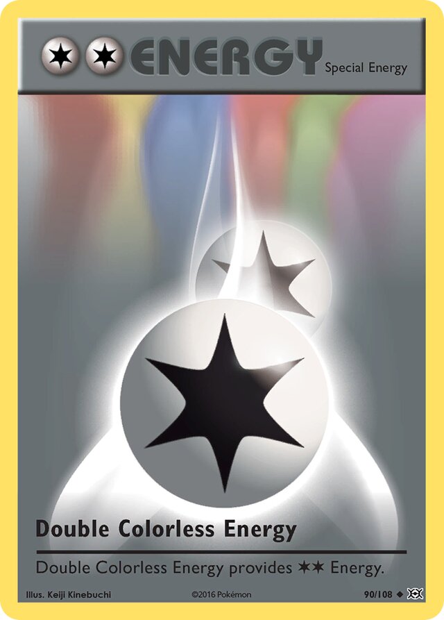 Double Colorless Energy Evolutions 90/108 Uncommon