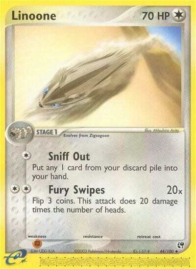 44/100 Linoone SS Uncommon
