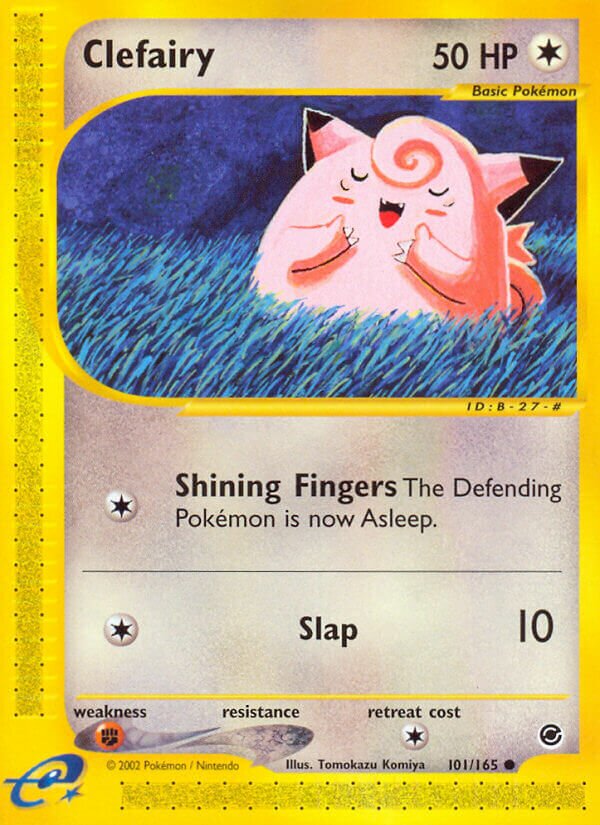 101/165 Clefairy EX Common