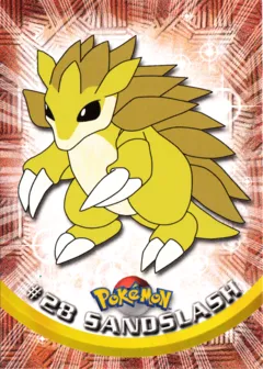 Sandslash (Topps Series 1 28)