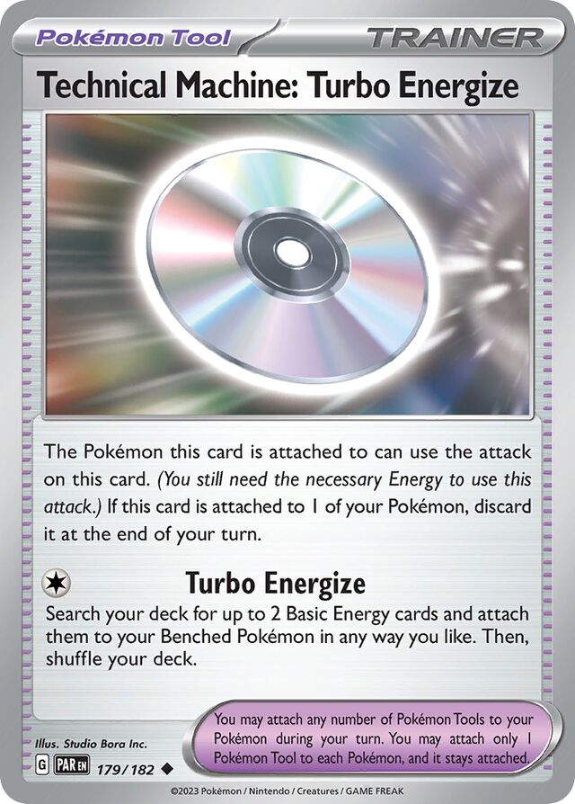 179/182 Technical Machine: Turbo Energize PAR Uncommon