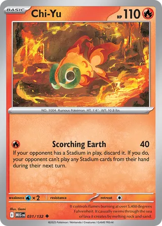 031/132 Chi-Yu MEG Uncommon