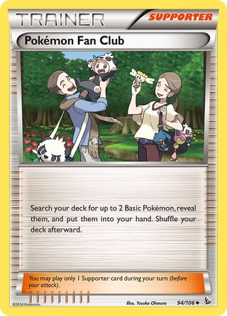 Pokémon Fan Club (Flashfire 94/106)
