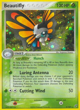 Beautifly (EX Deoxys 2/107)