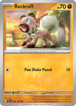 Rockruff (Temporal Forces 089/162)