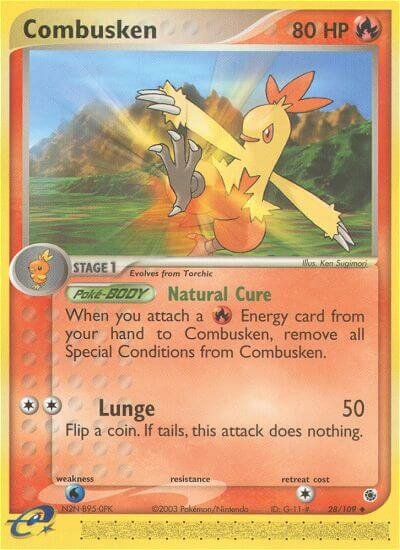 28/109 Combusken RS Uncommon