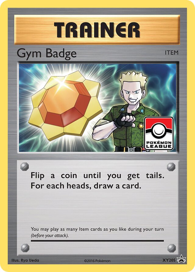 Gym Badge XY Black Star Promos XY205 PROMO