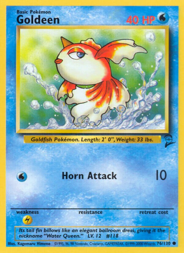 Goldeen Base 2 76/130 Common