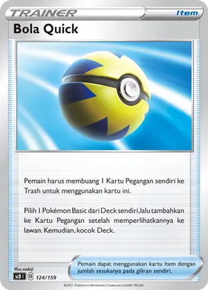 Quick Ball (Strength V Starter Deck 124/159)