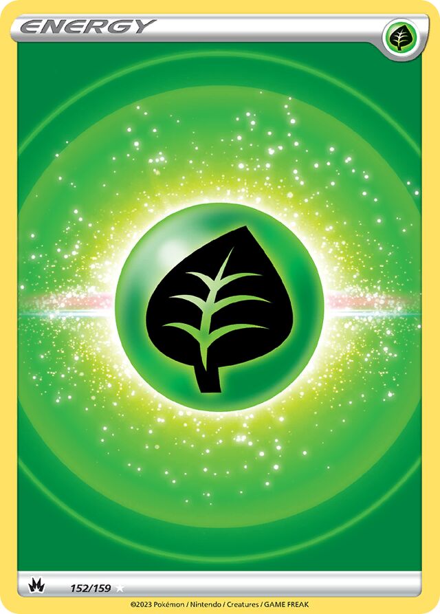 Grass Energy Crown Zenith 152/159 Rare Ultra
