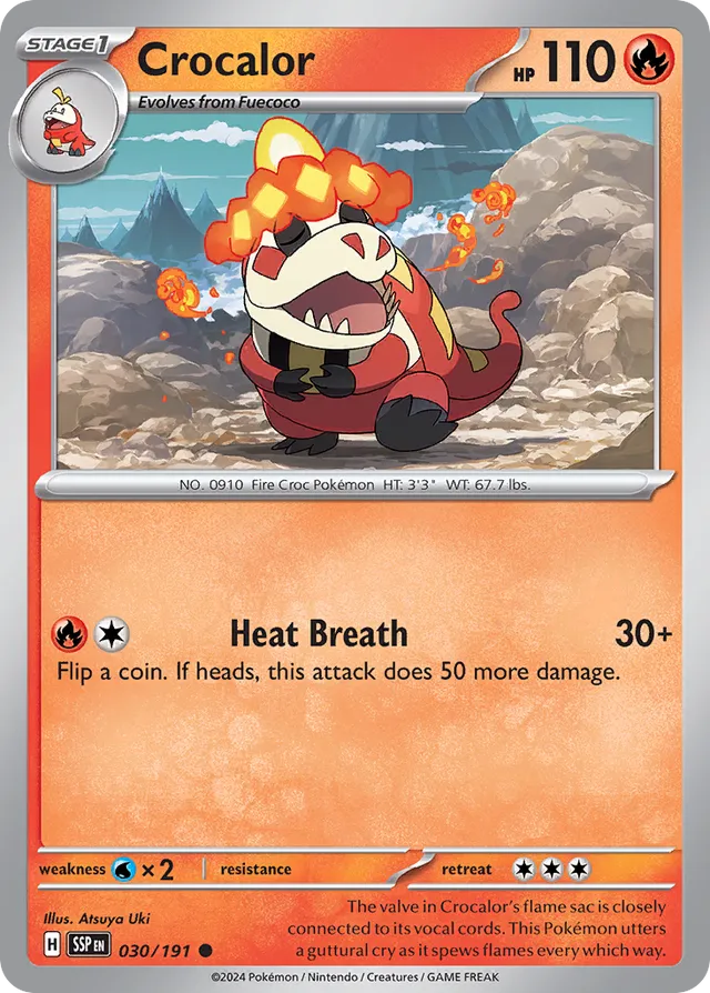 030/191 Crocalor SSP Common