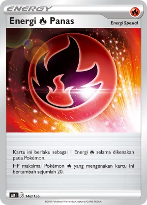Heat Fire Energy (Challenge V Starter Deck 148/156)