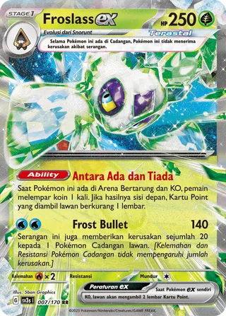 Froslass ex (Black Shine 007/170)
