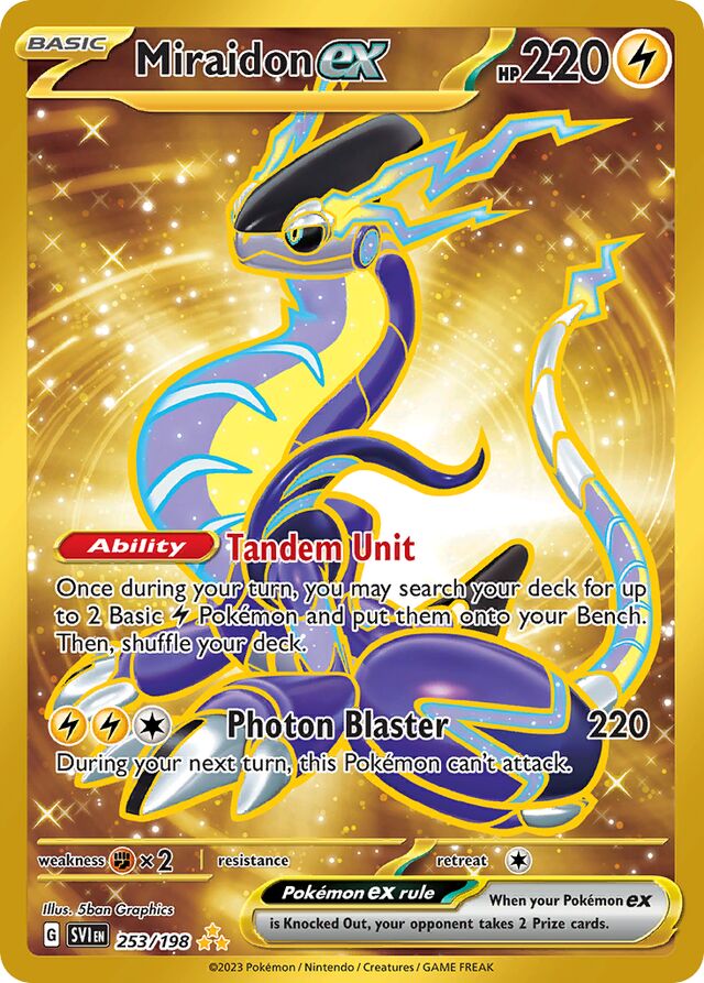 Miraidon EX - Such a visually stunning card : r/PokemonTCG