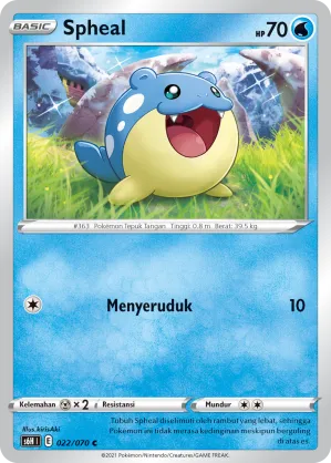 Spheal (Silver Lance 022/070)
