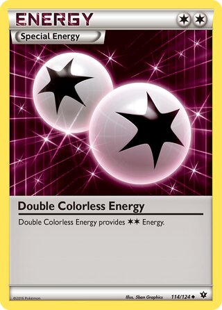 Double Colorless Energy (Fates Collide 114/124)