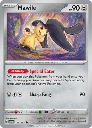 Mawile (Obsidian Flames 143/197)