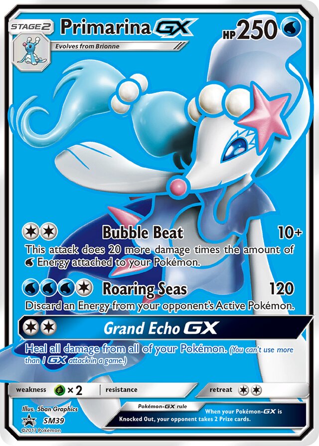 PrimarinaGX SM Black Star Promos SM39 PROMO