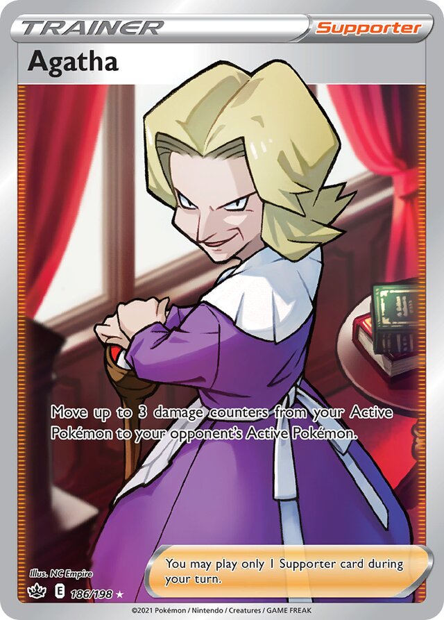 186/198 Agatha CRE Rare Ultra
