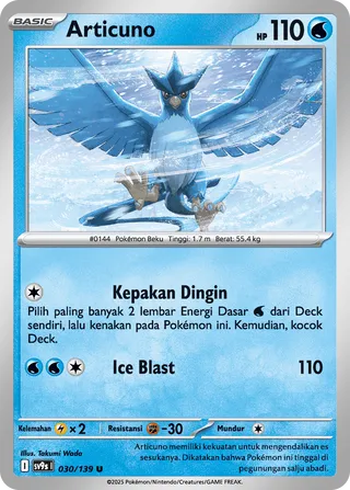 Articuno (Bonds of Destiny 030/139)