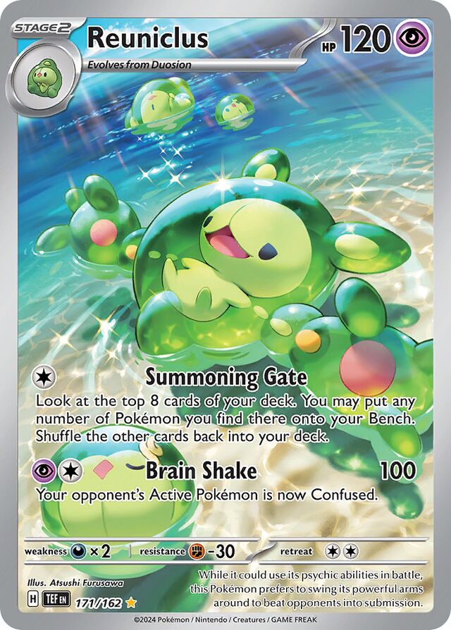 171/162 Reuniclus TEF Illustration Rare