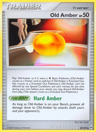 Old Amber (Arceus 89/99)