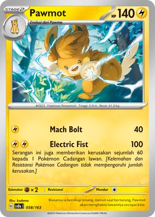Pawmot (ex Compact Deck 058/163)