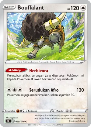 Bouffalant (Rapid Strike Master 059/070)