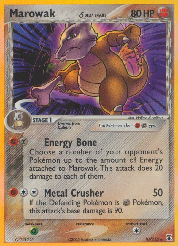 Marowak (EX Delta Species 10/113) (International TCG) – TCG Collector
