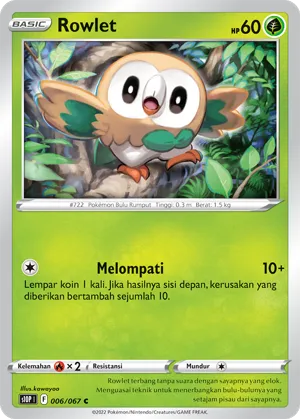 Rowlet (Space Juggler 006/067)
